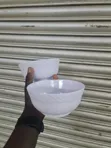 12pc Pure White Melamine Soup Bowls - 1