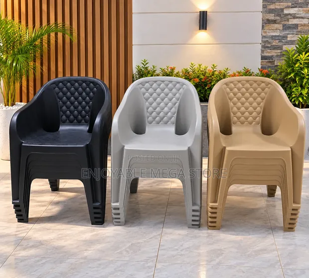 Comfortable Plastic Chairs - Brand New - 1