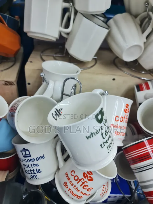 Lux 12pcs Ceramic Cups - 1