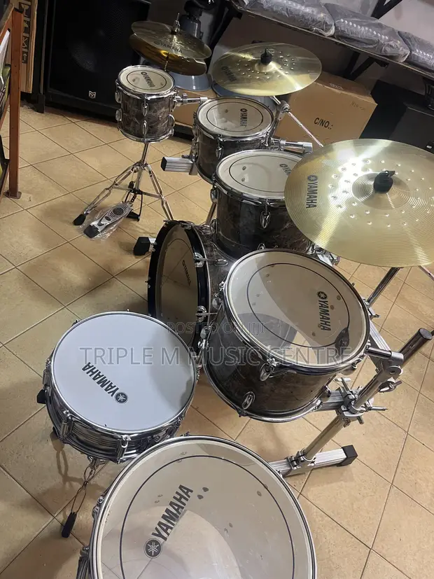Brand New Yamaha 7-Piece Drum Set - 1