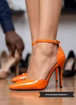 Aronfaiy Pointed Toe Ankle Strap Boot - 4