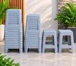 Brand New Heavy-Duty Plastic Stools - 1