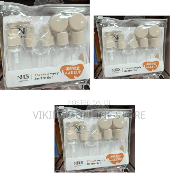 7-Piece Travel Empty Bottle Set - 1