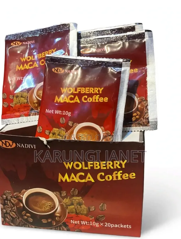 Maca Wolfberry Coffee Instant Energy & Boost - 1