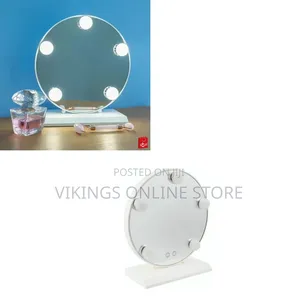 5-LED Magnifying Makeup Mirror Lamp