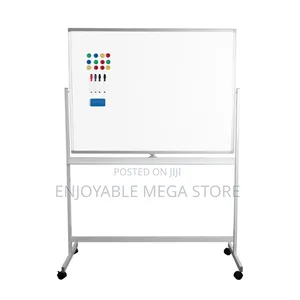 90x120cm Double Sided Dry Erase Whiteboards with Stands