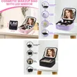 Luxury Portable Makeup Box with Smart LED Mirror - 2