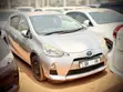 Toyota Aqua 2012 Silver - 2