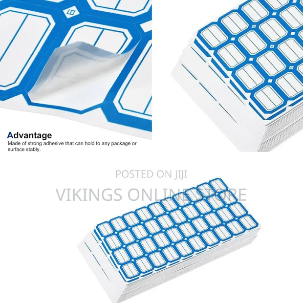 Blue 400 File Folder Labels - Self-Adhesive Stickers - 1