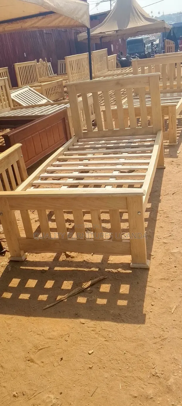 3x6 Wooden Bed Frame - 1