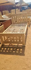 3x6 Wooden Bed Frame - 1