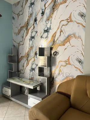 TV Unit Wall Stickers - Multicolor Acrylic