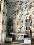 TV Unit Wall Stickers - Multicolor Acrylic - 2
