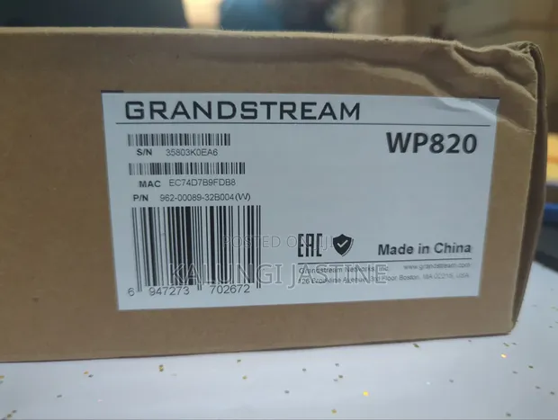 Grandstream WP820 Cordless Wi-Fi IP Phone - 1