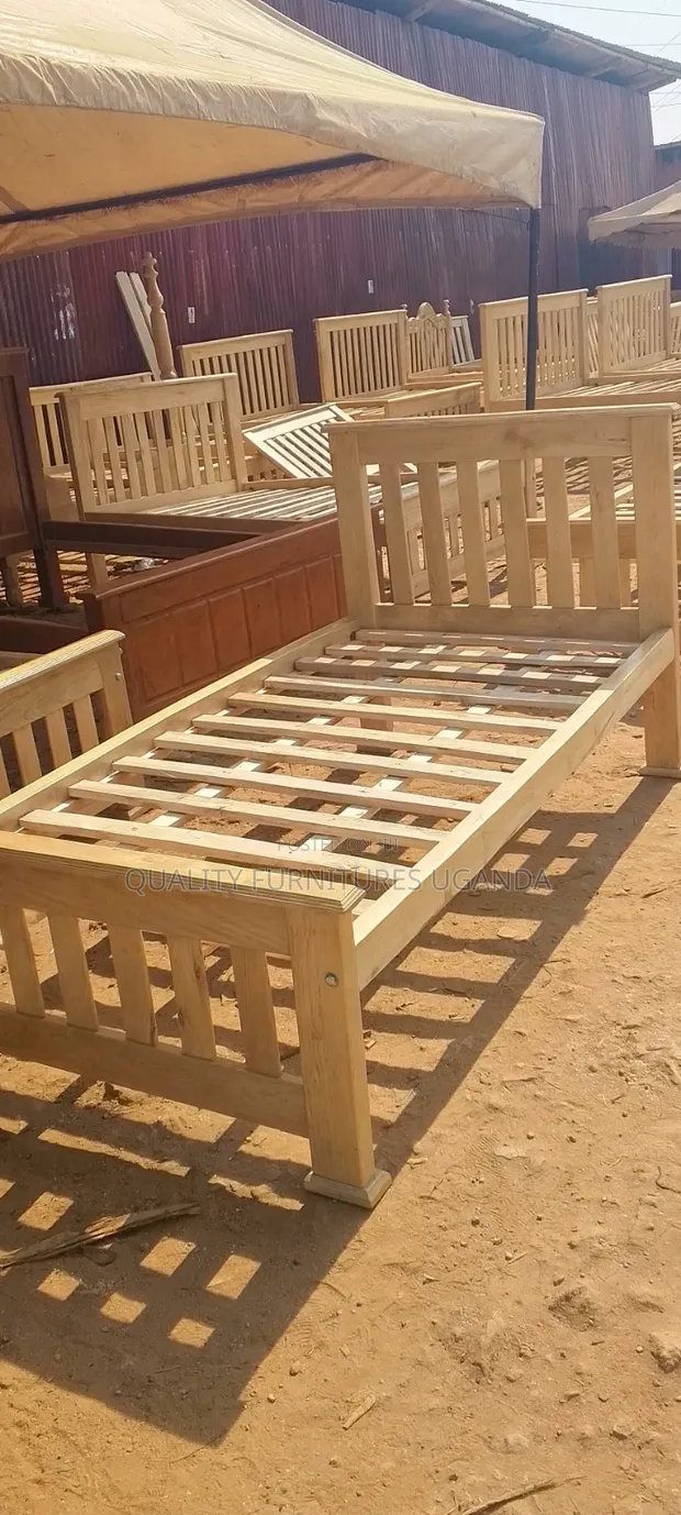 3 by 6 Wooden Bed Frame - 1
