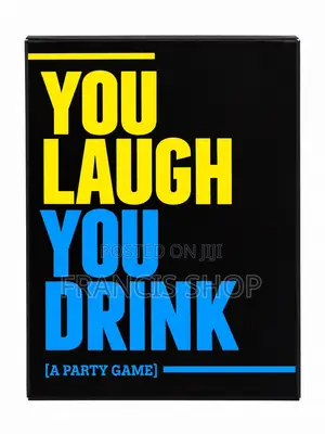 You Laugh You Drink - Party Card Game