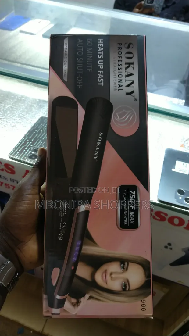 Ceramic Coating Hair Straightener with 360 Swivel Cord - 1