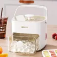 Ice Cube Maker with Tray and Lid - White - 5