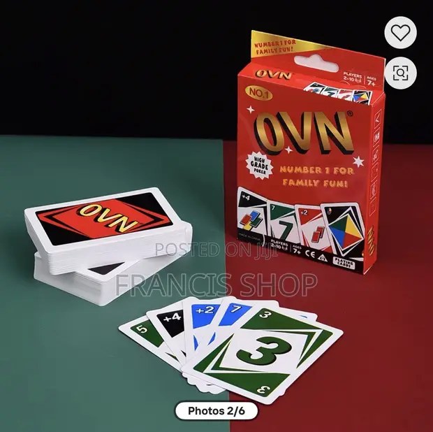 UNO Classic Family Card Game - 1