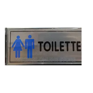 Man and Woman Washroom Toilet Sign