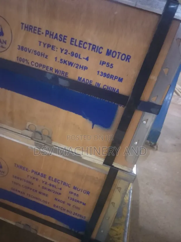 2hp/1.5kW 3 Phase 380V Motor (1390 RPM) - 1