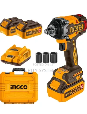 INGCO 20V Brushless Cordless Impact Wrench 1/2"
