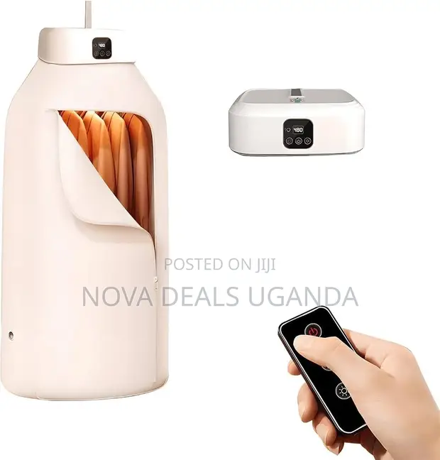 Portable Clothes Dryer with Timer and Bag - 1