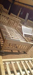 4x6 Couple Wooden Bed Frame - 2
