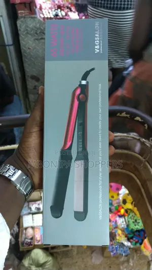 NOVA Electric Hair Straightener Iron - Multicolor