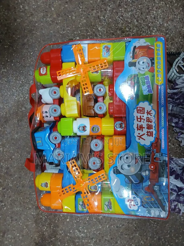 Thomas & Friends Large Building Block Train Set - 1