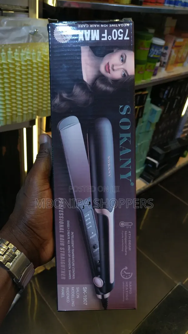 Sokany Ceramic Panel Hair Straightener - 1
