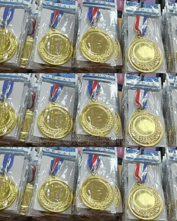 Gold Plated Tournament Medals - 1