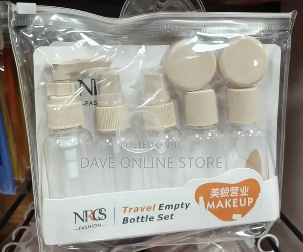 7pcs Travel Empty Bottle Set - 1