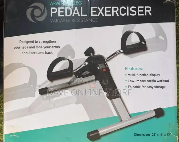 Foldable Arm & Leg Pedal Exerciser - 1
