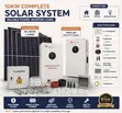 10kW Complete Hybrid Solar Kit with 10kWh Lithium Battery - 1