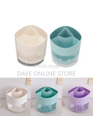 Cosmetics Storage Rack - Rotating Organizer