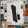 Porodo Soundtec Duo Mic Aluminum Rechargeable Wireless Microphone - 1