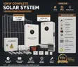 Complete 10kW Solar System with Deye 8kW Hybrid Inverter & Lithium Battery - 2