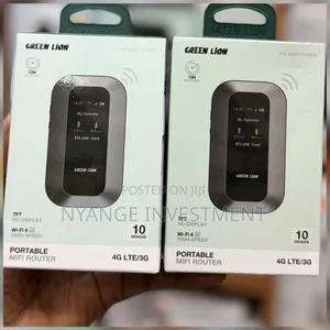 Green Lion Portable MiFi Router 4G LTE Wi-Fi 6