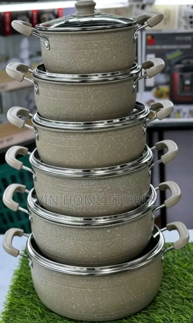 6 Pcs Cookware Set - 1