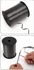 Black Curling Ribbon - 1