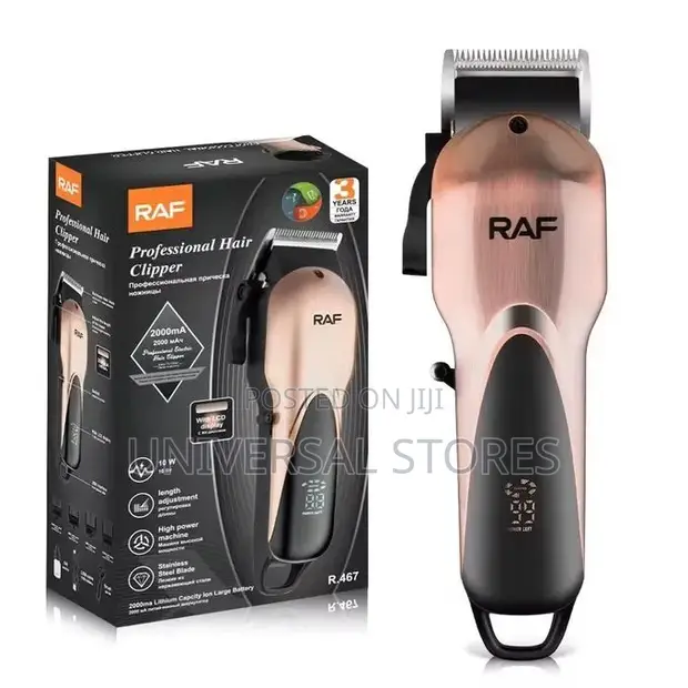 Professional Rechargeable Men's Hair Clipper - 1