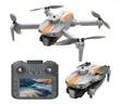 LF669 GPS Brushless Drone - Foldable Black & Orange - 1