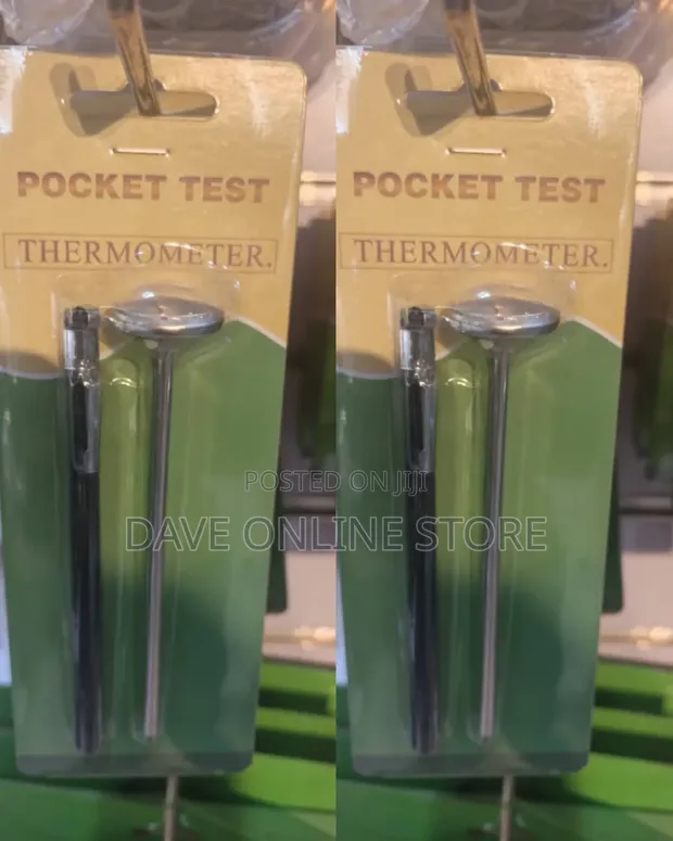 Stainless Steel Pocket Test Thermometer - 1