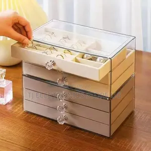Jewelry Organizer Drawer with Velvet Drawers