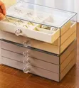 Jewelry Organizer Drawer with Velvet Drawers - 2