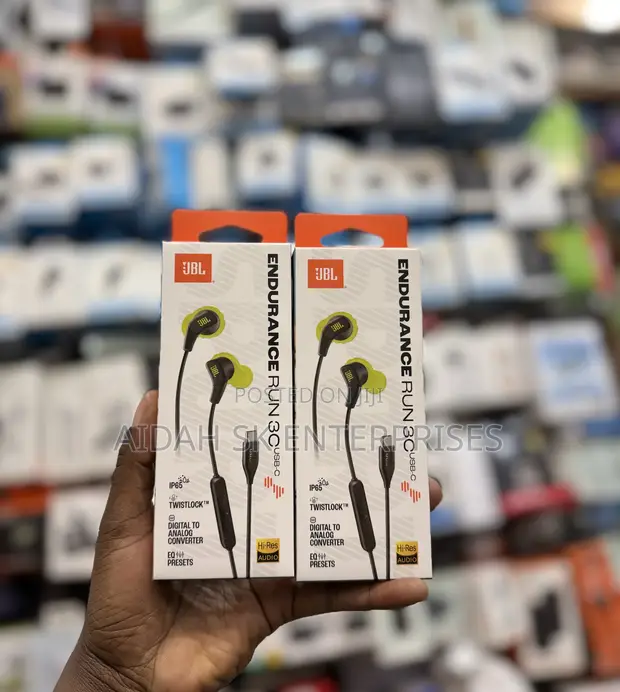 JBL Endurance Run 3 USB-C Wired Earphones - 1