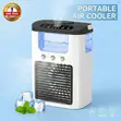 Portable 4-in-1 Mini Air Cooler with RGB Light - 1