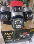 AOV Solar-Powered PTZ Security Camera with Multi-Lens - 1