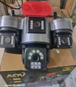 AOV Solar-Powered PTZ Security Camera with Multi-Lens - 2